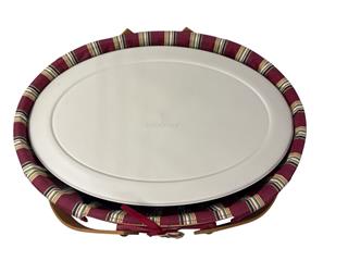 LONGABERGER Holiday Hostess Goddies Christmas Basket